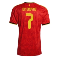 Camiseta Bélgica Kevin De Bruyne #7 Primera Equipación Replica Mundial 2026 mangas cortas